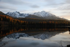Raňajšie Tatry a Štrbské pleso
