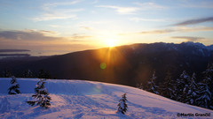 Sunset on Seymour Mountain