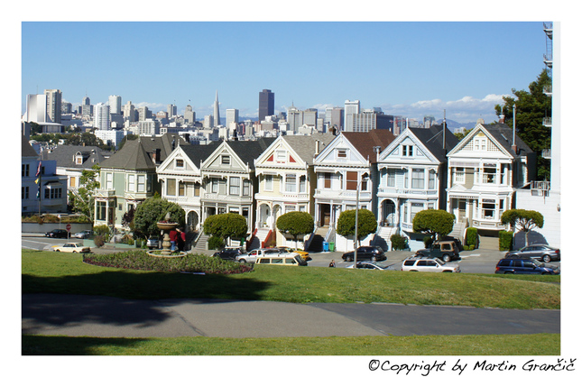 Victorian Houses in SanFrancisco