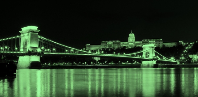 Budapest v noci