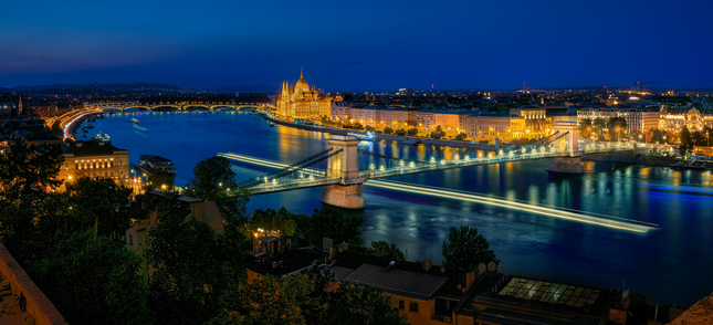 Budapešť nočná