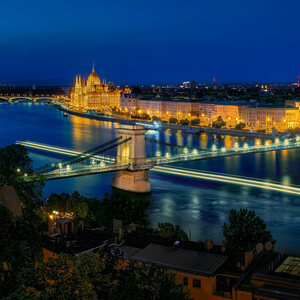 Budapešť nočná