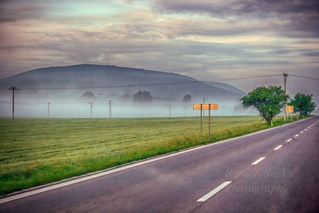 Cestou po Slovensku v hmle