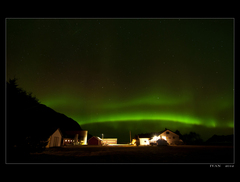Polarka nad farmou