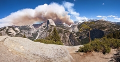 Yosemite in fire