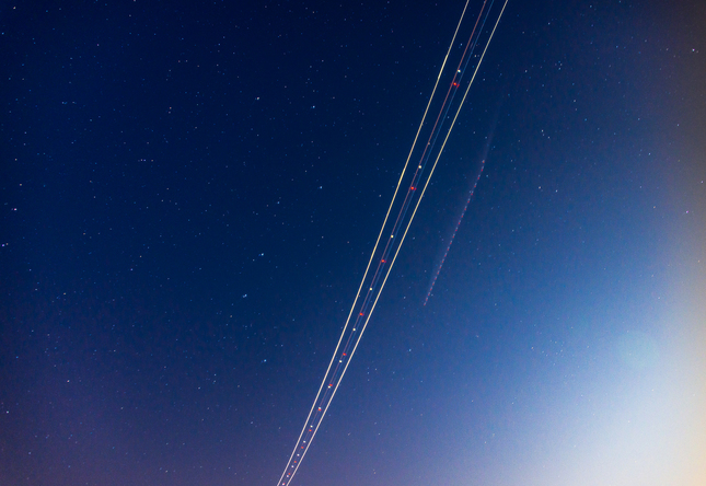 Starship trails