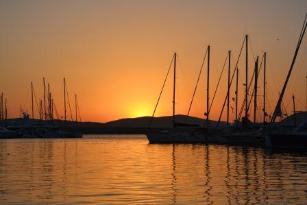 Západ slnka na Sardínií