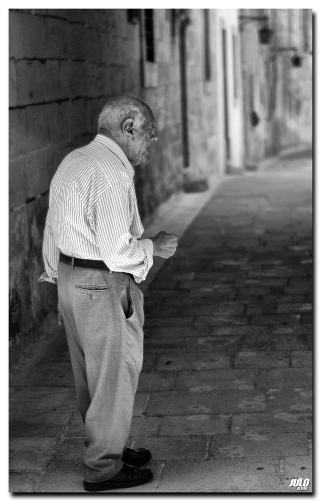 Old Maltese man