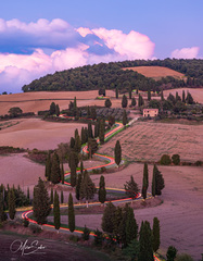 Curve di Monticchiello (Toscana)