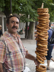 Istanbul - pouličný predavač