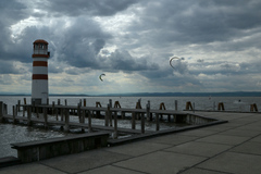 Neusiedler See - Boj s vetrom