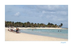 Pláž na Riviera Maya