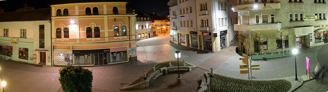 Ružomberok (centrum panorama)