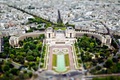 Trocadéro tilt shift