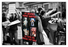 protest against Air France