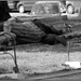 Odpočinok bezdomovca