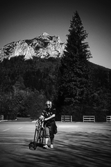 Biker pod mýtickou horou