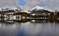 jesenno zimné Štrbské  Pleso