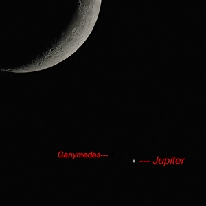 Jupiter a dva m(M)esiace