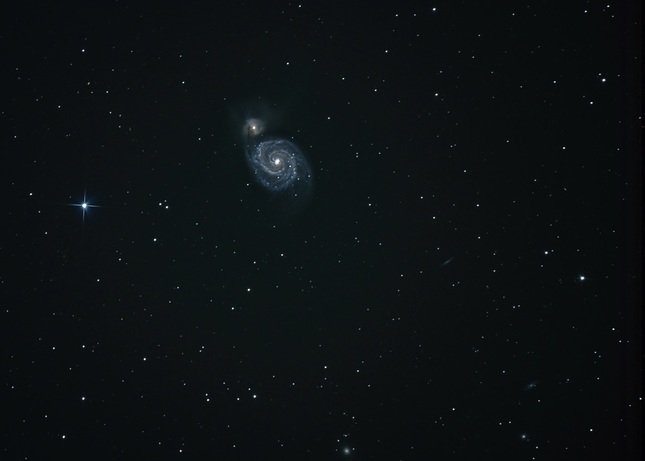 Vírová galaxia M 51
