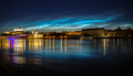 NLC oblaky nad mestom