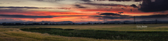 Západ slnka - panoráma