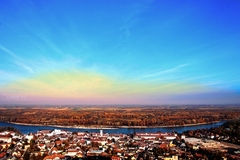 Hainburg at Sunrise