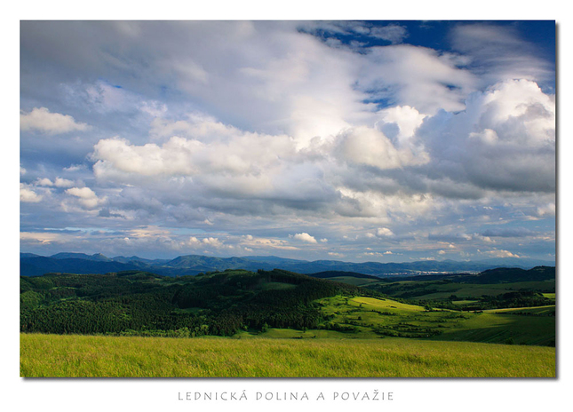 Lednická dolina a považie