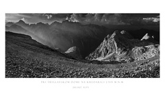 Dark Evening In The Julian Alps