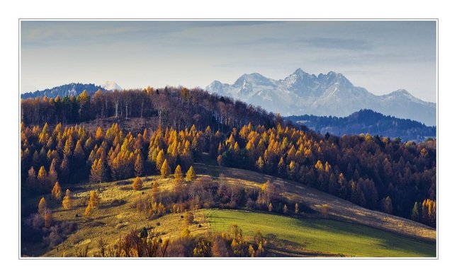 Jeseň pod Tatrami