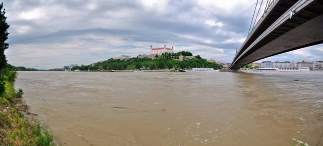 Dunaj mi zmáčal nohy