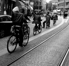 Kolajnice, vlastne cyklisti