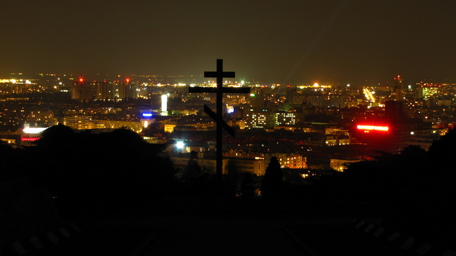 nočná Bratislava