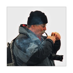 ...zapálený fotograf...