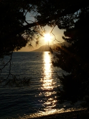 západ slnka