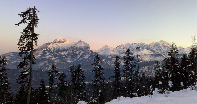 ..večerné Tatry..