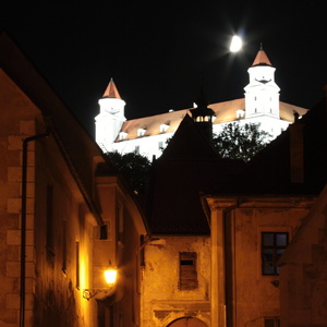 Nočná Bratislava