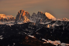 Dolomitský súmrak