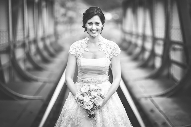 Bride on the Bridge