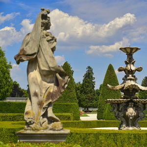 Lednice fontána