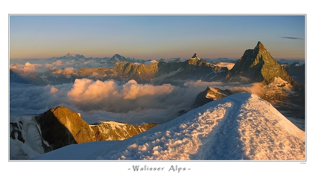 Od Matterhornu po Mont Blanc