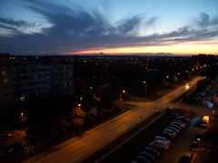 večerné mesto