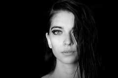 black & white
