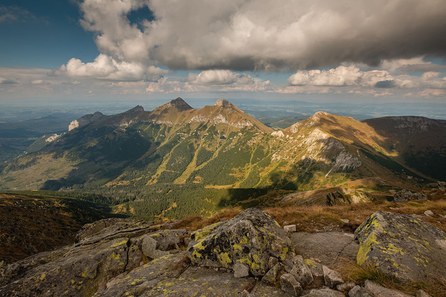 Belianske tatry z jahňacieho ští