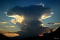 Podvečerný cumulonimbus
