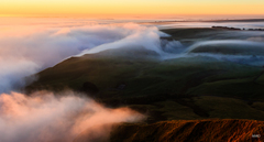 Po hrebeni  k vodopádom ...