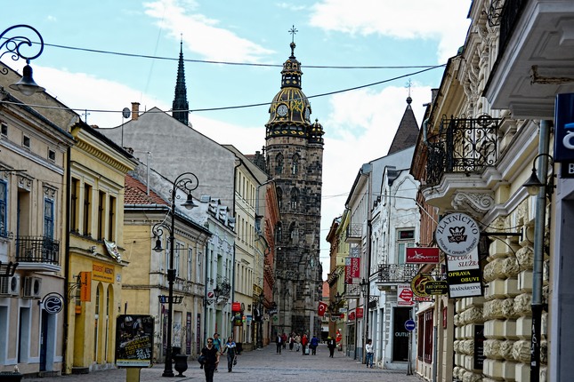 Pohľad na Dóm-Košice