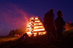 Svätojánska vatra na Radhošti 3