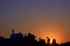 Sunset in Greece