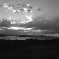 Sunset storm